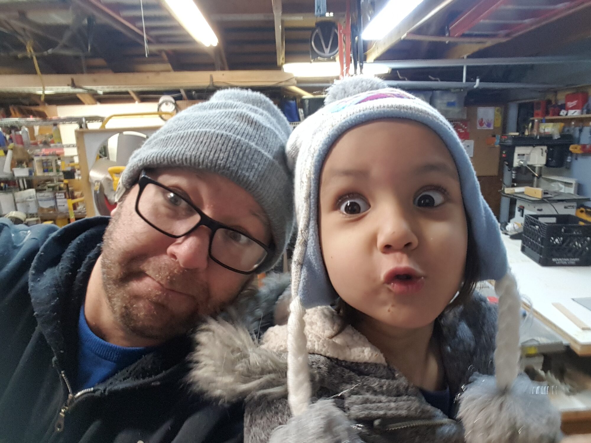 win-something 1 Dad and daughter prize winners